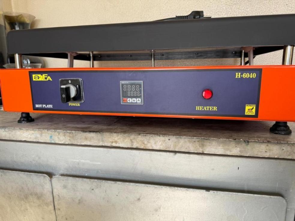هيتر (هات پليت) برند آلفا مدل H6040دست دو/مدینیوم