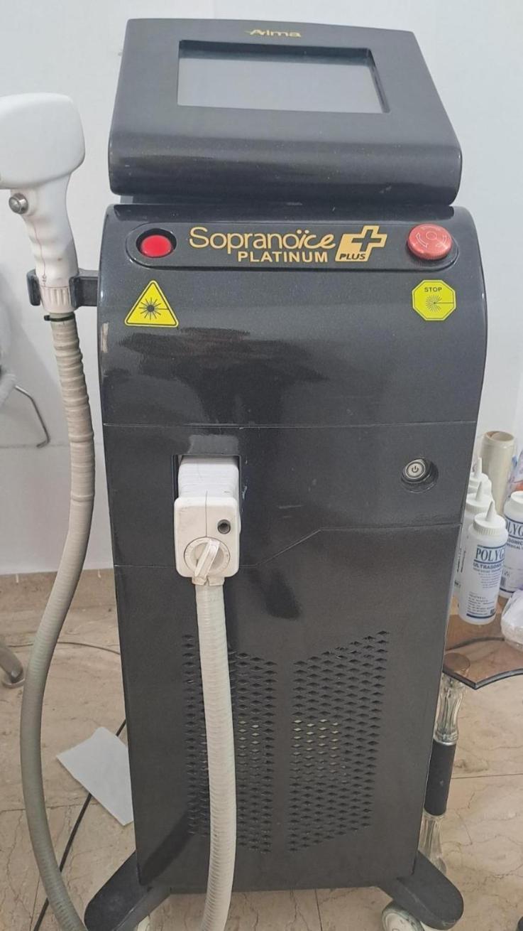دستگاه لیزر سوپرانوآیس پلاتینیوم دست دو/مدینیوم