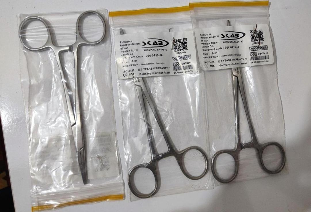 کیف هوم کر. تجهیزات پزشکی. ابزار جراحیدست دو/مدینیوم