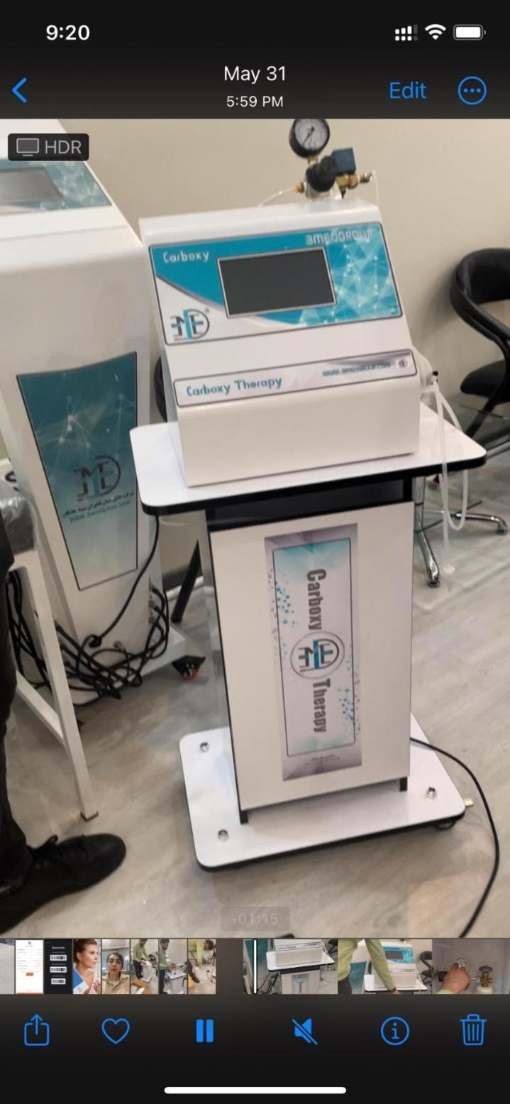 دستگاه کربوکسی تراپی برند سپید جامگاننو/مدینیوم