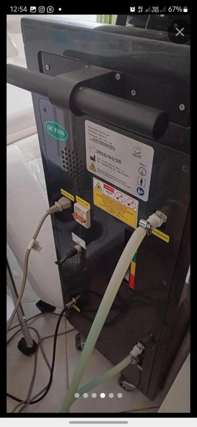 دستگاه لیزر موهای زائد پلاتینیوم( سوپر آیس )دست دو/مدینیوم