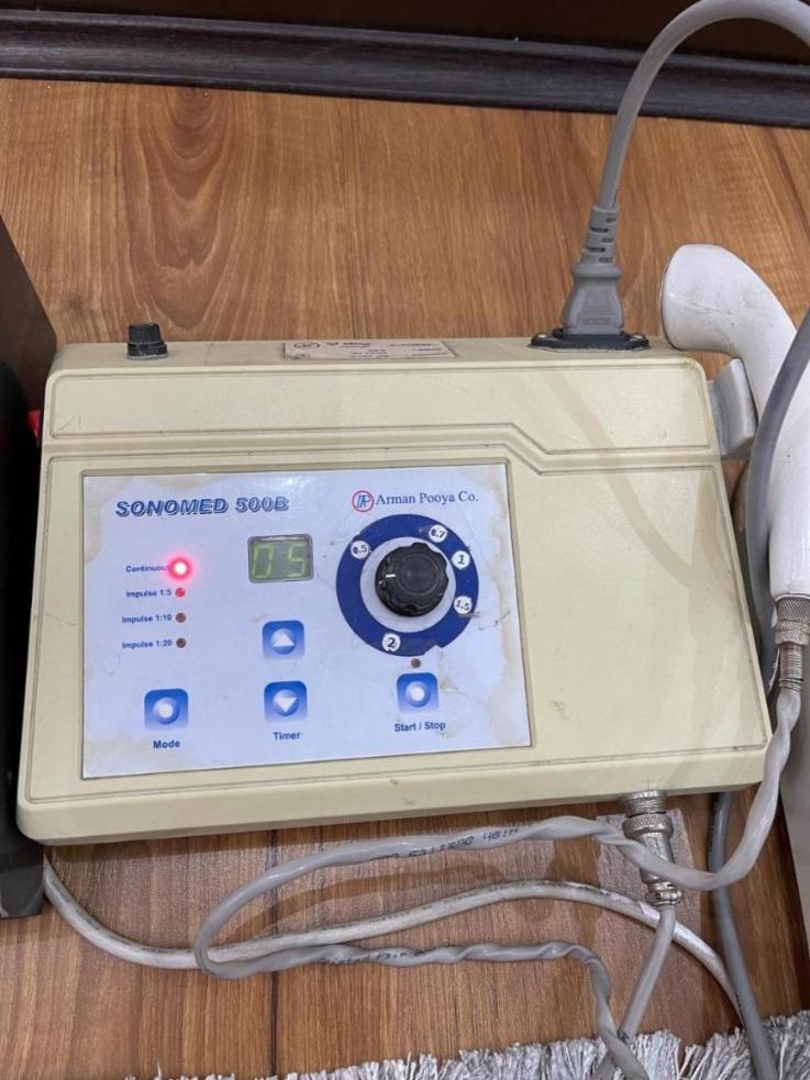 فروش يك جا تجهيزات كلينيك فيزيوتراپىدست دو/مدینیوم