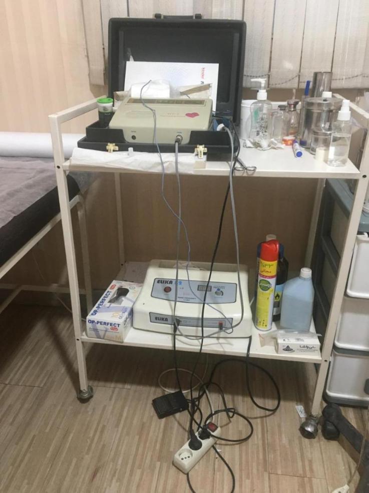 فروش كليه تجهيزات مطب ماماييدست دو/مدینیوم