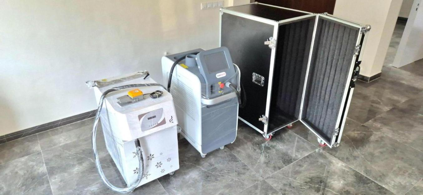 دستگاه لیزر کندلا دایود ادیشن به همراه ایرکولینگ مدل 2023 دست دو/مدینیوم