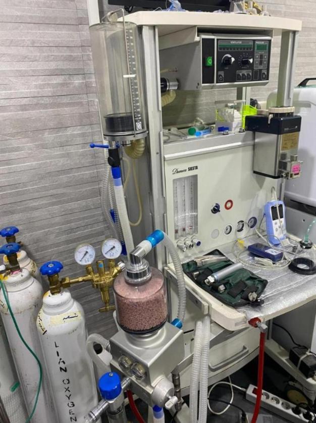 ماشین بیهوشی دامکادست دو/مدینیوم