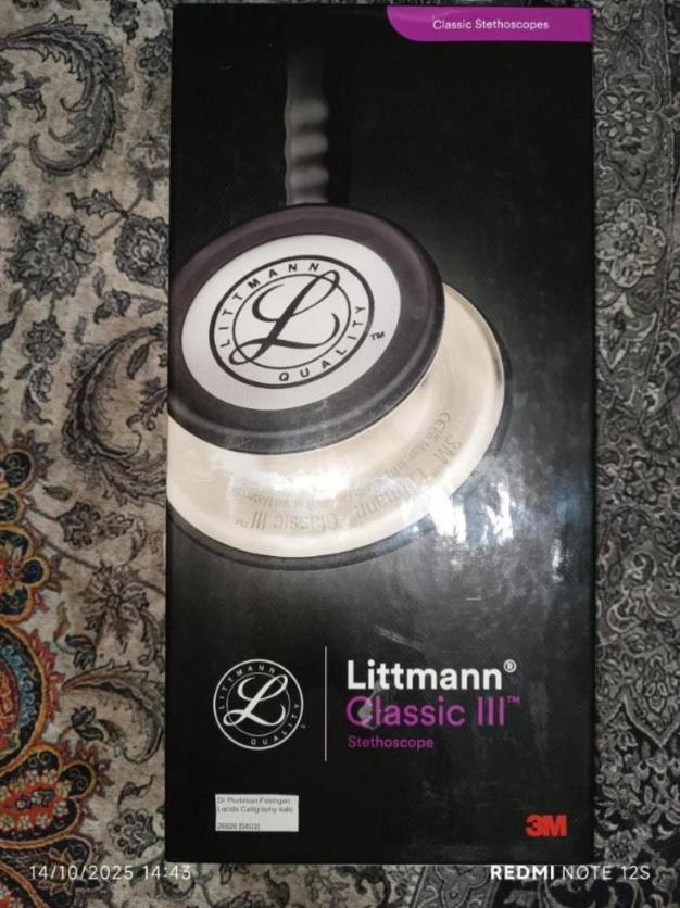 گوشی پزشکی Littmen classic lllنو/مدینیوم