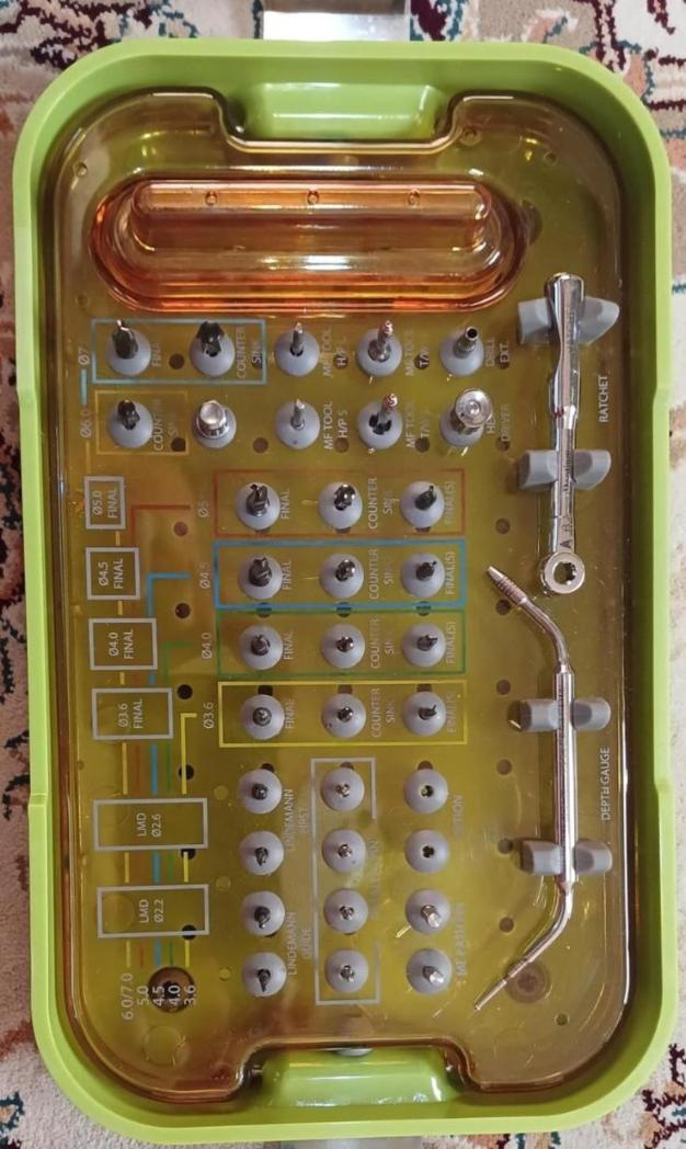 کیت جراحی وپروتزایمپلنت دنتیومدست دو/مدینیوم