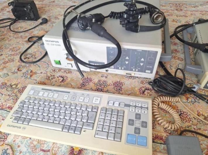 دستگاه المپوس آندوسکوپی ۲۴۰ و کولونوسکوپی ۲۳۰دست دو/مدینیوم