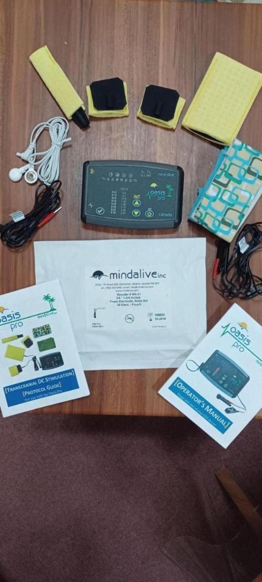 فروش دستگاه tdcs برند mindalive کانادادست دو/مدینیوم
