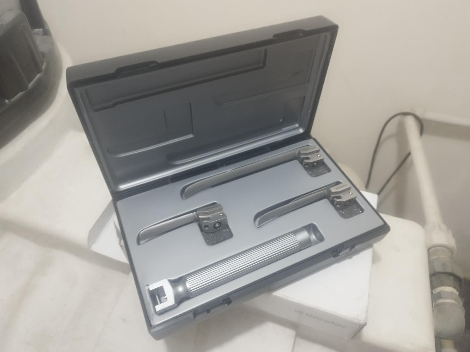 لارنسکوپ ریشتر آلمانی اصل جعبه قدیمی اصل الماننو/مدینیوم