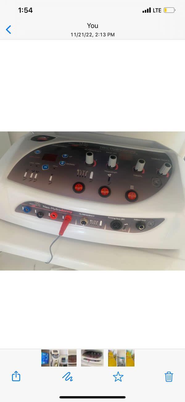 فروش تعدادی دستگاه پوست و زیبایی دست دو/مدینیوم