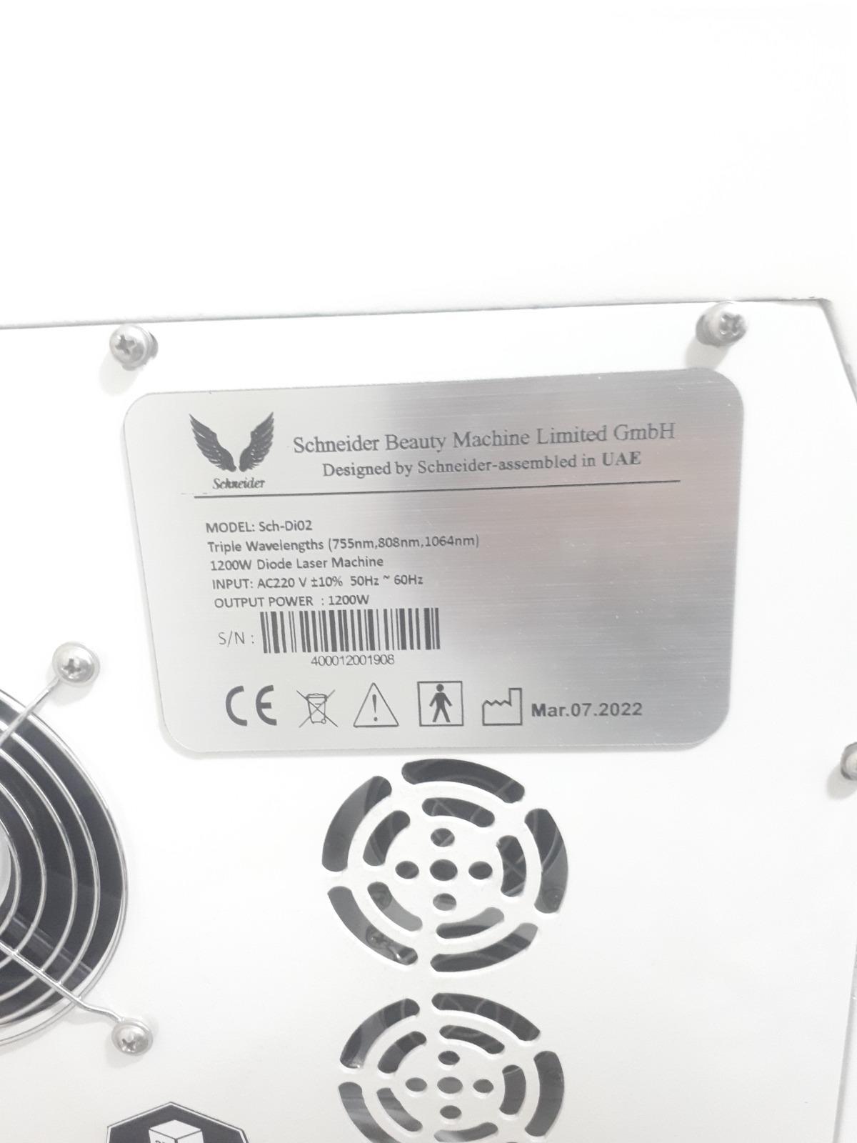 دستکاه لیزر موهای زائد ۲۰۲۲نو/مدینیوم