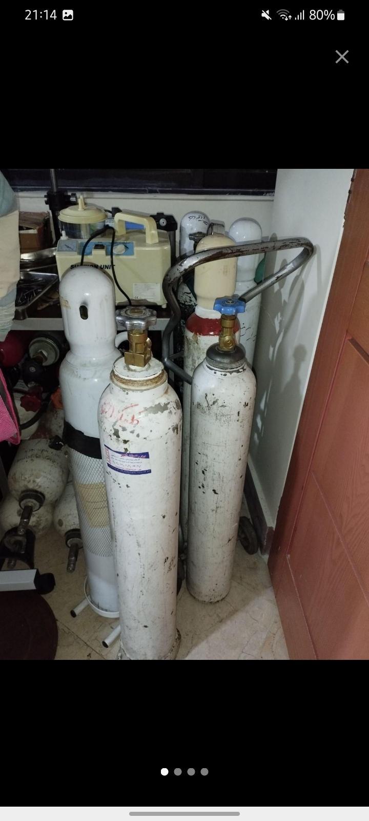 کپسول اکسیژن و CO2دست دو/مدینیوم