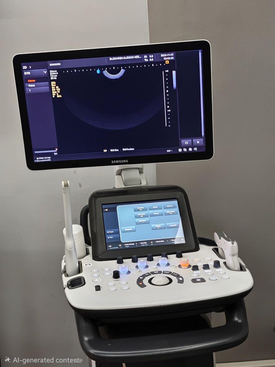 سونوگرافی مبله سامسونگ مدل SAMSUNG H60 دست دو/مدینیوم