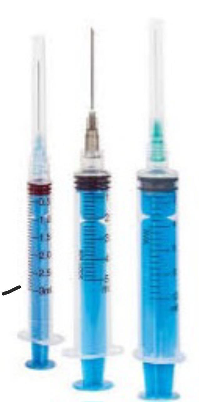 سرنگ سه تکه لوئر اسلیپ شفانو/مدینیوم