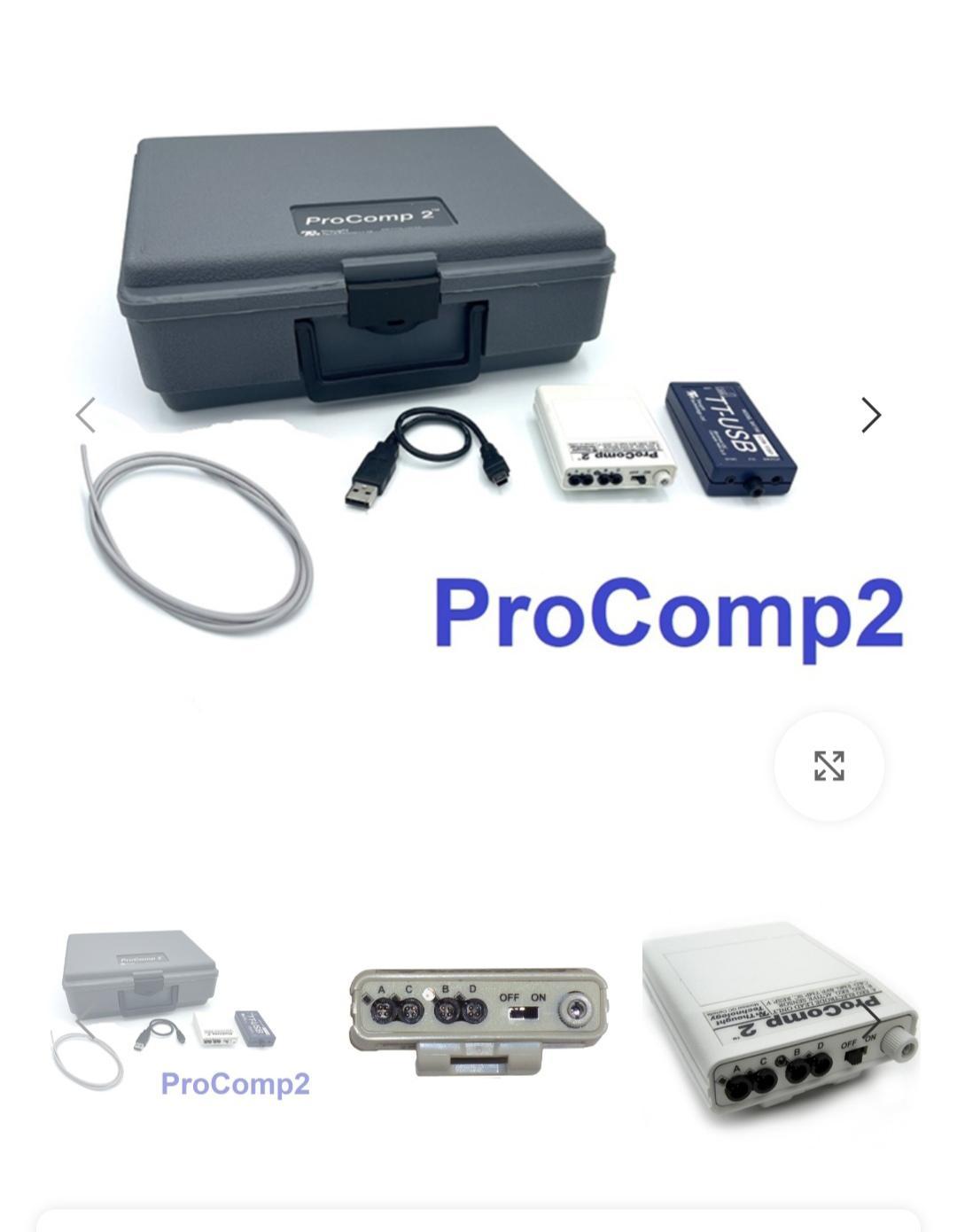 فروش دستگاه نوروفیدبک procomp2 دست دو/مدینیوم