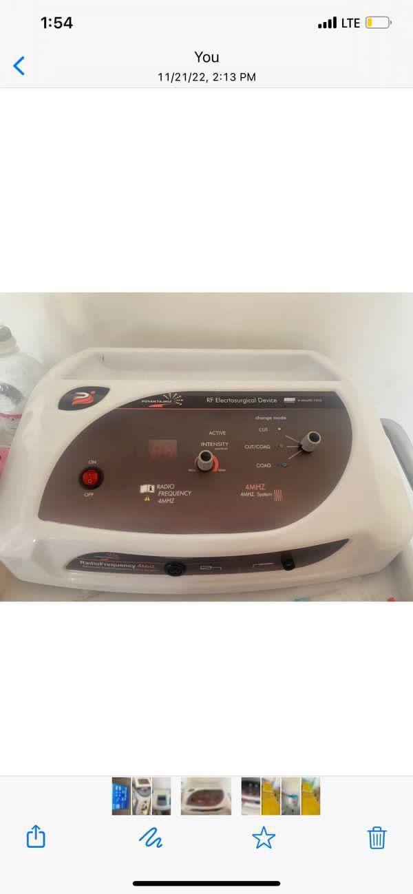 فروش تعدادی دستگاه پوست و زیبایی دست دو/مدینیوم