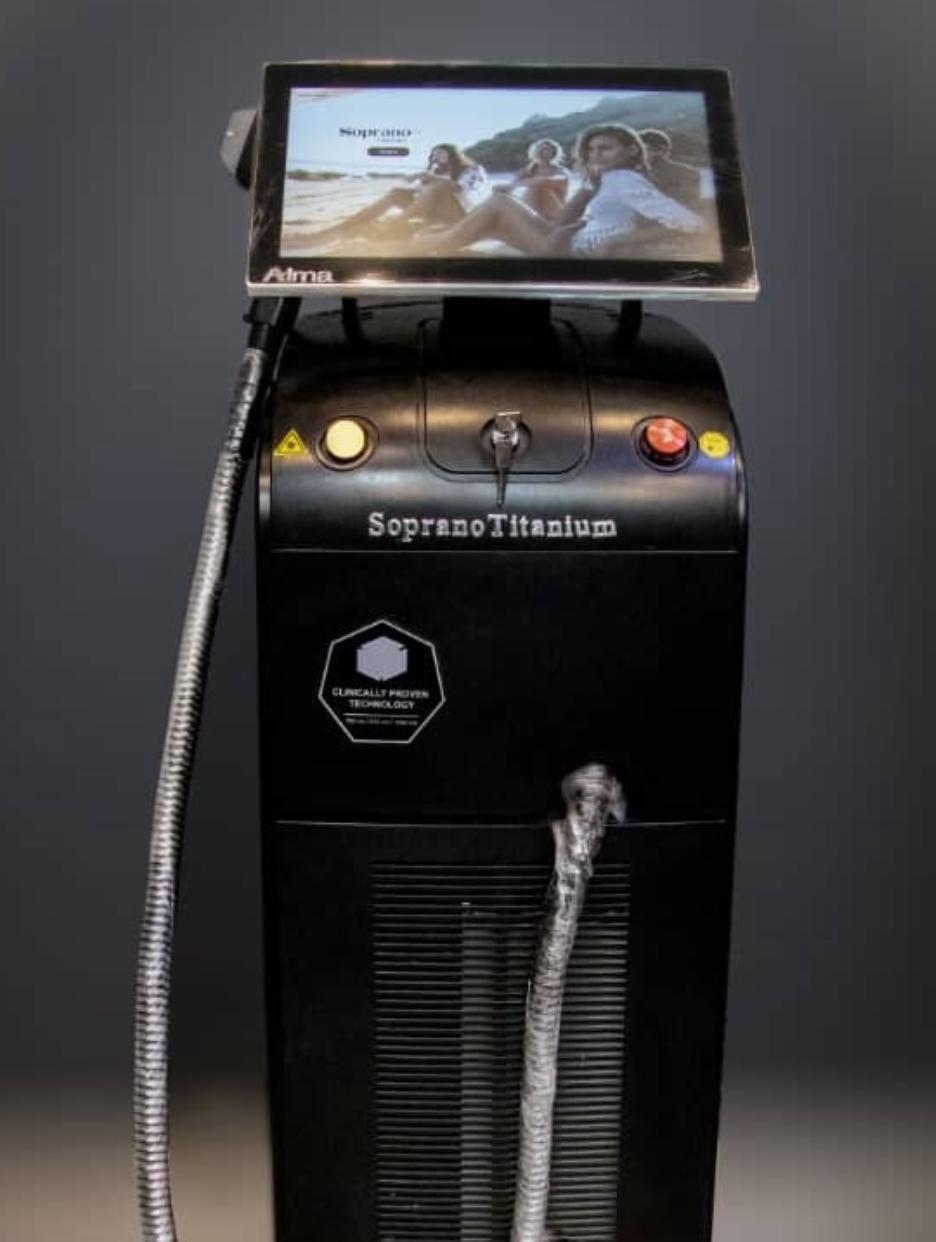 فروش فوری دستگاه لیزر تیتانیوم سوپرانو (مدل ARGON 1200LD)دست دو/مدینیوم