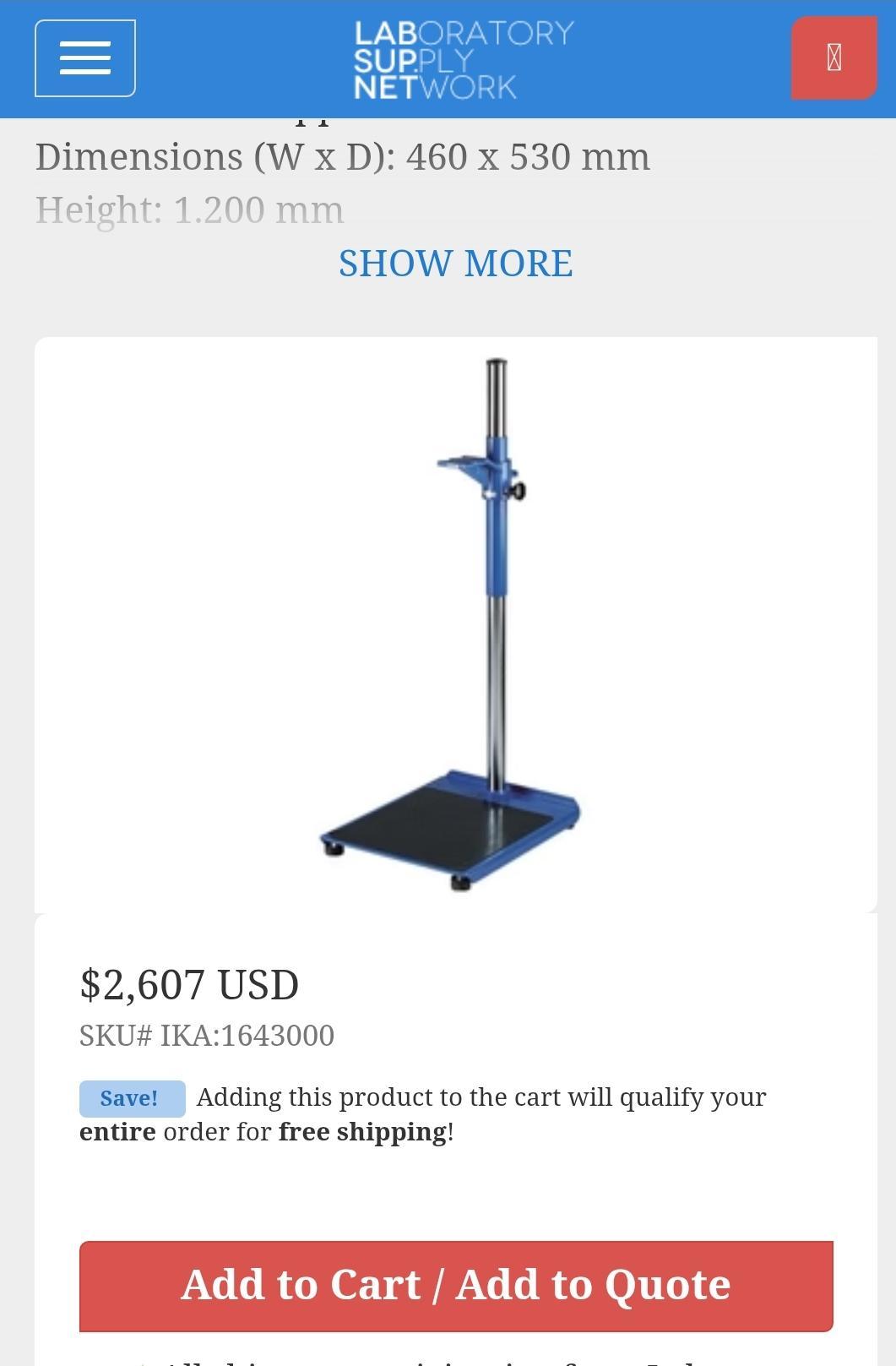 میله پایه تلسکوپی IKAنو/مدینیوم