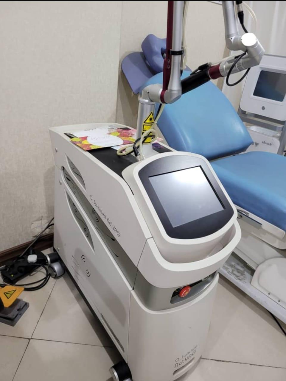 لیزر کیوسوییچ QS پلاتینوم 10دست دو/مدینیوم