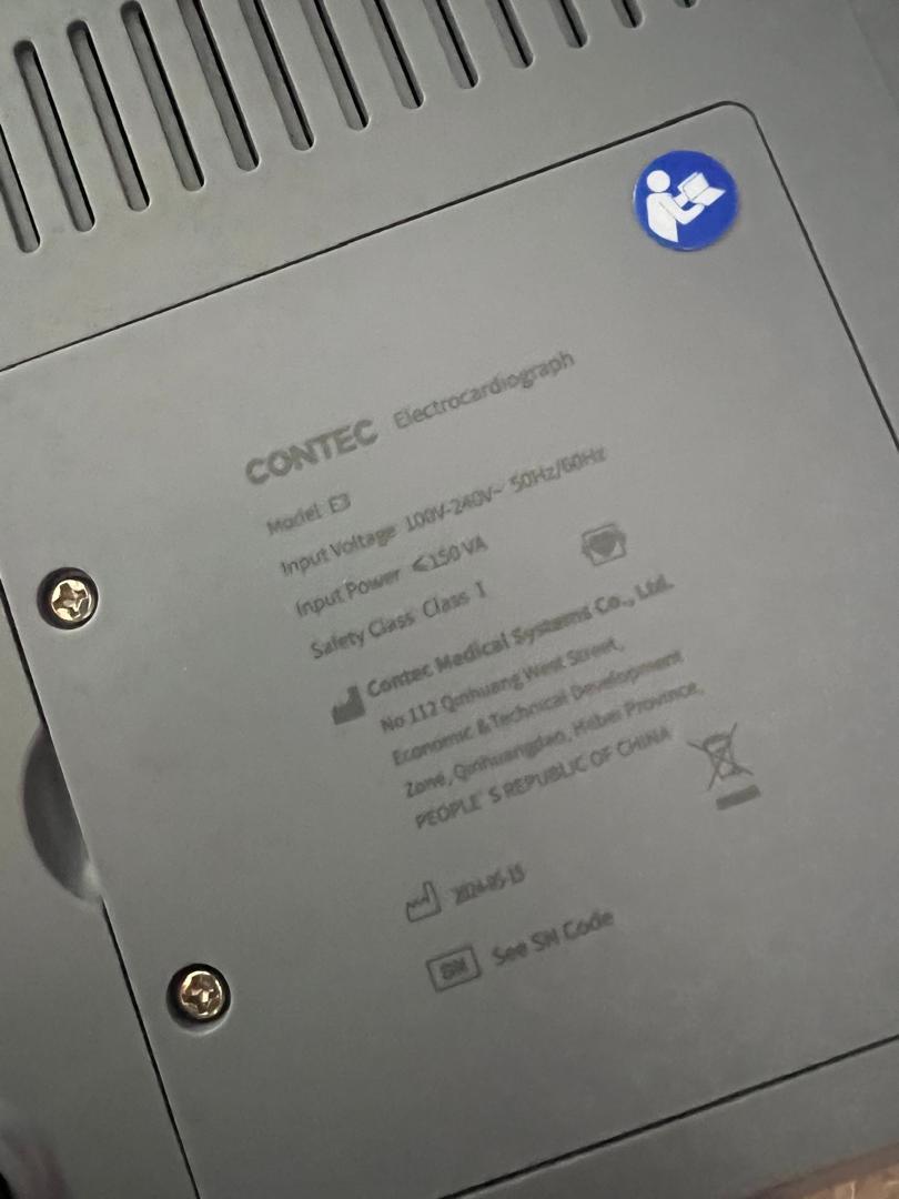 نوار قلب سه کانال CONTEC E3 آکبندنو/مدینیوم