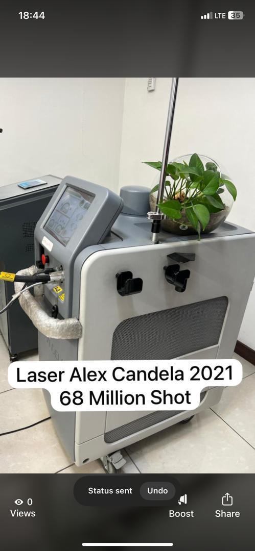 دستگاه لیزر الکساندرایت کندلا آمریکایی ۲۰۲۱دست دو/مدینیوم