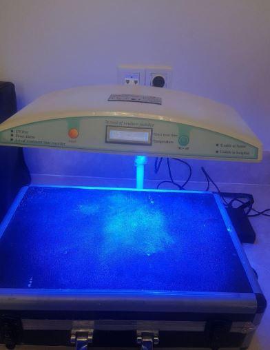 دستگاه فتوتراپی ( زردی نوزاد) دست دو/مدینیوم