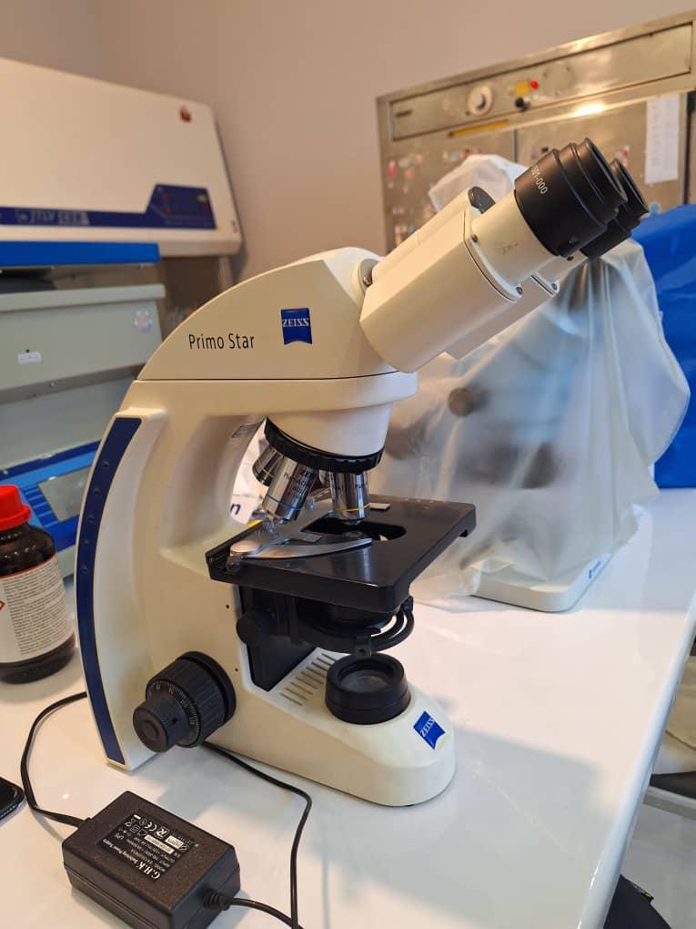 میکروسکوپ نوری دوچشمی زایس آلمان- مدل primo starدست دو/مدینیوم