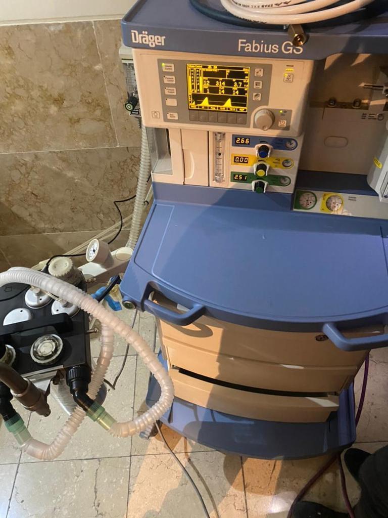 دستگاه ماشین بیهوشی GS دراگردست دو/مدینیوم