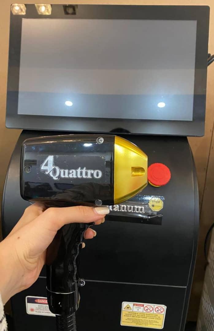 دستگاه لیزر تیتانیوم DF دست دو/مدینیوم