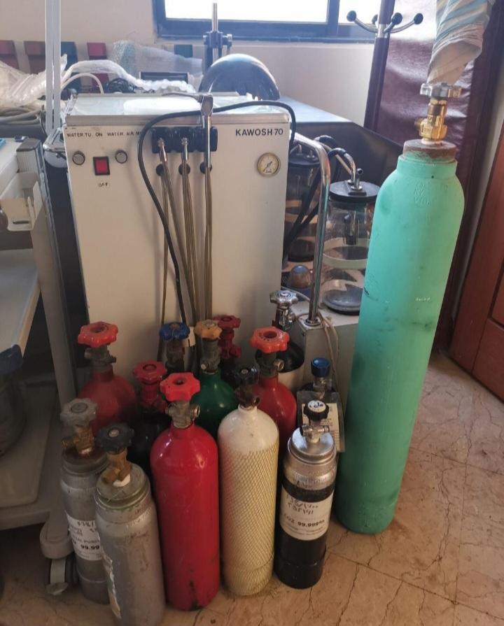 کپسول اکسیژن و CO2دست دو/مدینیوم